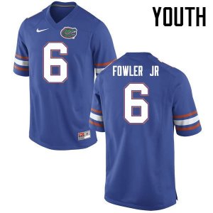 Youth Florida Gators #6 Dante Fowler Jr. NCAA Nike Blue Authentic Stitched College Football Jersey TBW2362IY